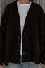 Golden Goose - Vest - Journey Unisex Knit Cardigan Over Rubens Casentino Wool - Brown
