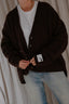 Golden Goose - Vest - Journey Unisex Knit Cardigan Over Rubens Casentino Wool - Brown