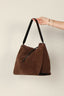 Wandler - Tas - Penelope Tote - Palissander Suede - BYLOTTE