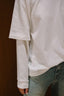 Tibi - Top - Perfectv T Unisex Double Layer Long Sleeve Tshirt - White