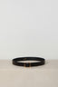 Nili Lotan - Riem - Gabriele - Black - Antique Gold Buckle